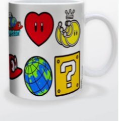 Tasse / Mug - Super Mario Odyssey (Icons)